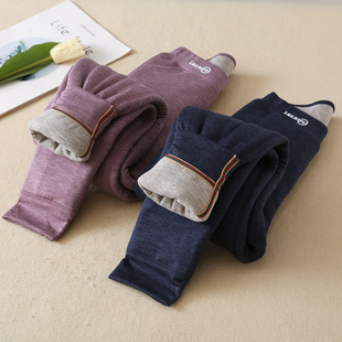 陆陆福儿童棉裤加厚男童保暖裤五层羊毛夹棉打底裤女童冬季大棉裤