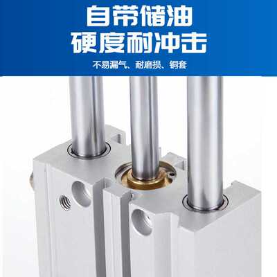 双轴带磁气缸TCL12/16/20/32X10S 20S 25S 30S 40S 50S 60S