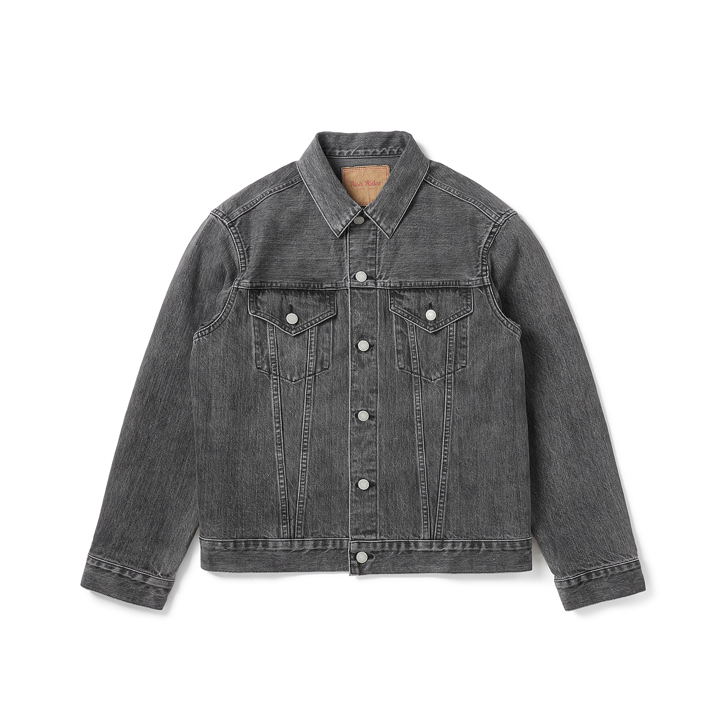 riskriderTYPEIII三代丹宁夹克日产赤耳边黑牛100%USACOTTONR2419