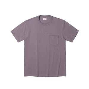 riskrider24舒适圆领口袋T恤短袖美棉旧时制作工艺 R2078