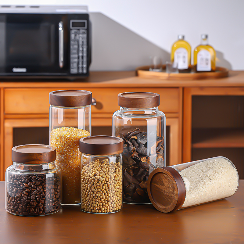 密封罐玻璃食品级家用高硼硅防潮