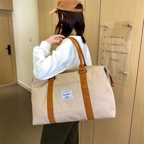 Сумка на одно плечо для путешествий, портативная сумка для путешествий с разделителями, ткань оксфорд