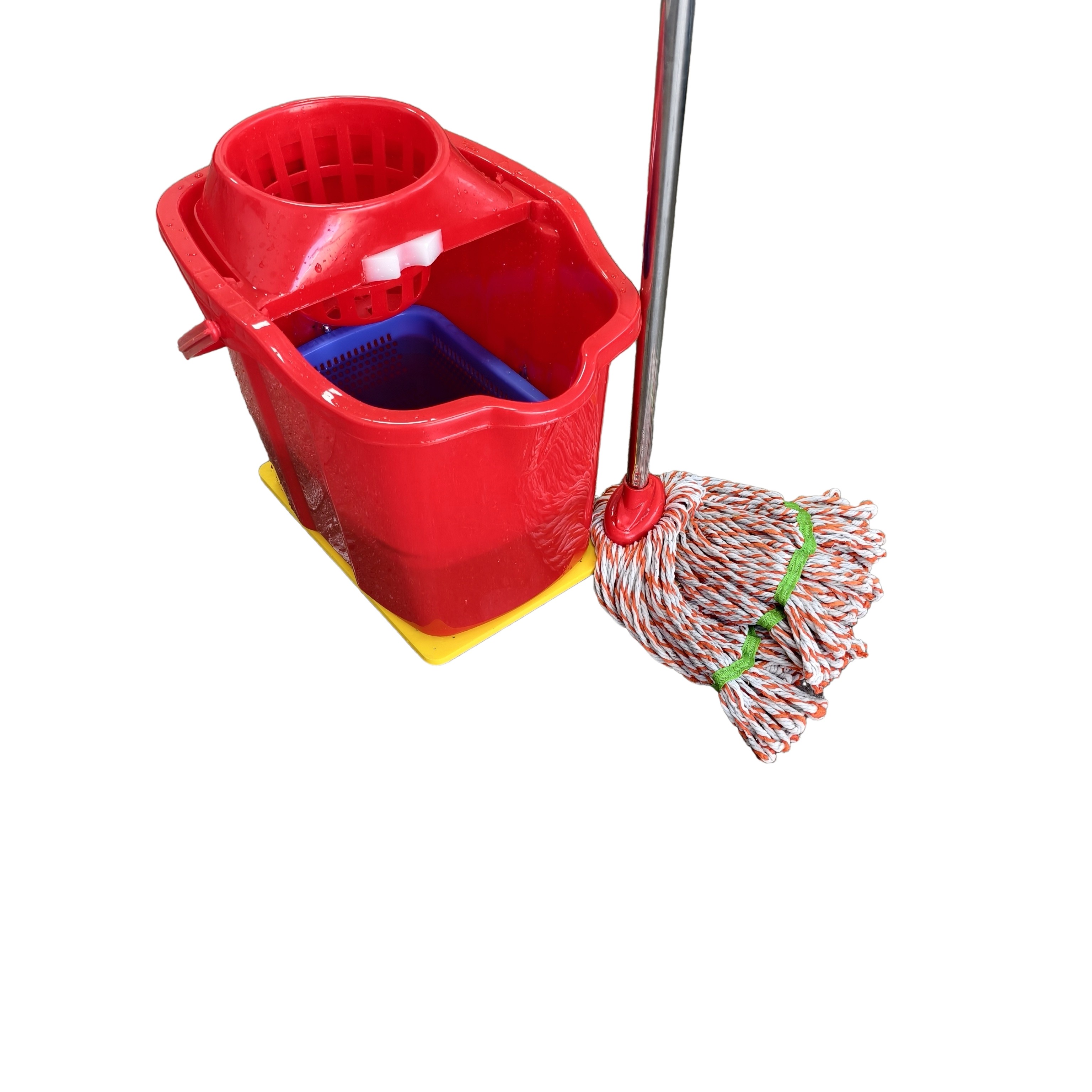 2026新款带万向轮过滤篮厨房餐饮厅学校医院拖洗一体拖桶,家庭/个人清洁工具,水拖,淘宝优惠券,粉丝福利购,淘宝优惠卷