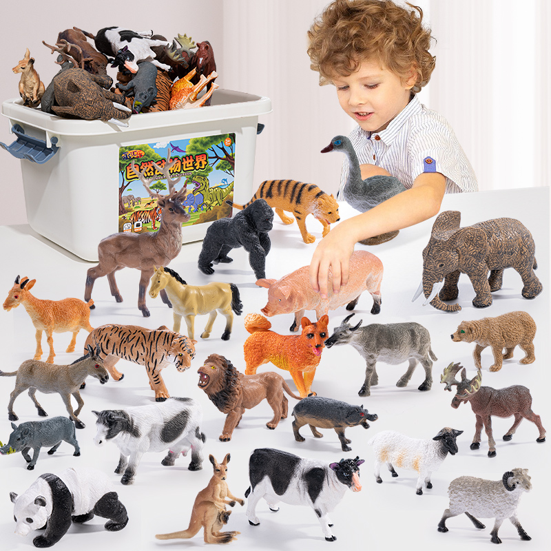 永烁仿真玩具农场认知动物模型