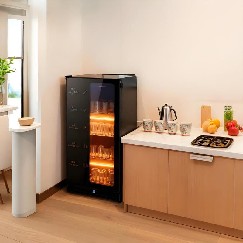 杀菌柜商用杀菌盒高温消毒柜茶具茶室会议室防尘杯子消毒收纳柜