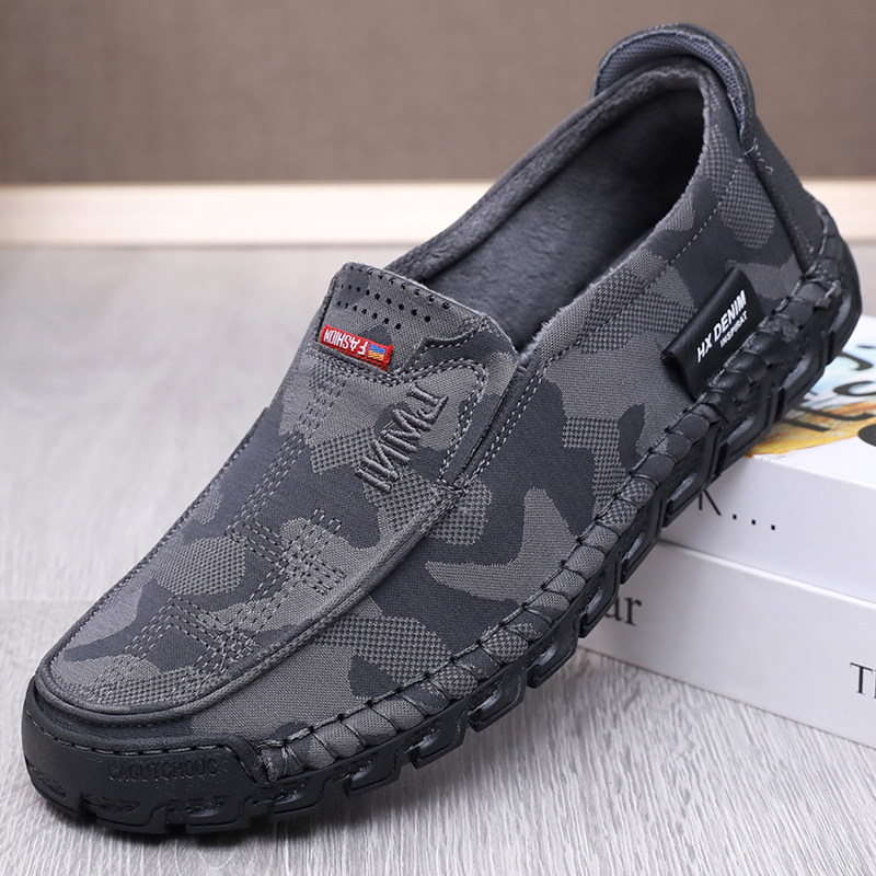 老北京二棉鞋男秋冬季薄绒软底软面休闲鞋男宽胖脚保暖爸爸棉布鞋,流行男鞋,棉鞋,淘宝优惠券,粉丝福利购,淘宝优惠卷