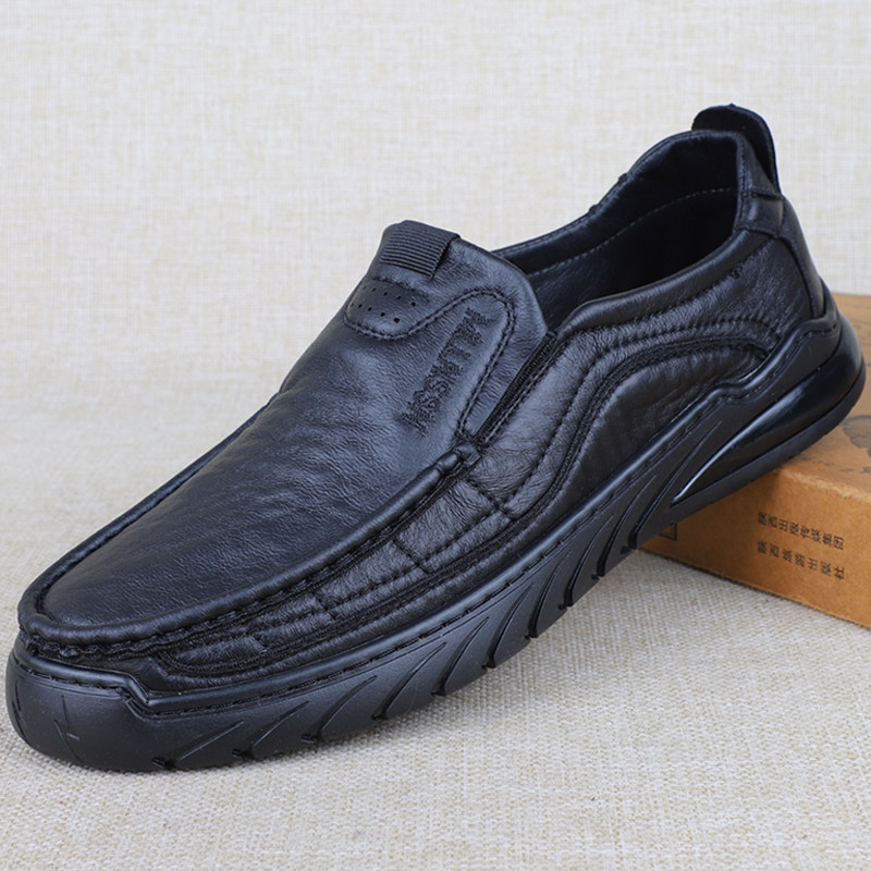 24新款老北京单鞋男黑色商务仿皮布鞋软底牛筋底防滑男士休闲鞋子,流行男鞋,单鞋,淘宝优惠券,粉丝福利购,淘宝优惠卷