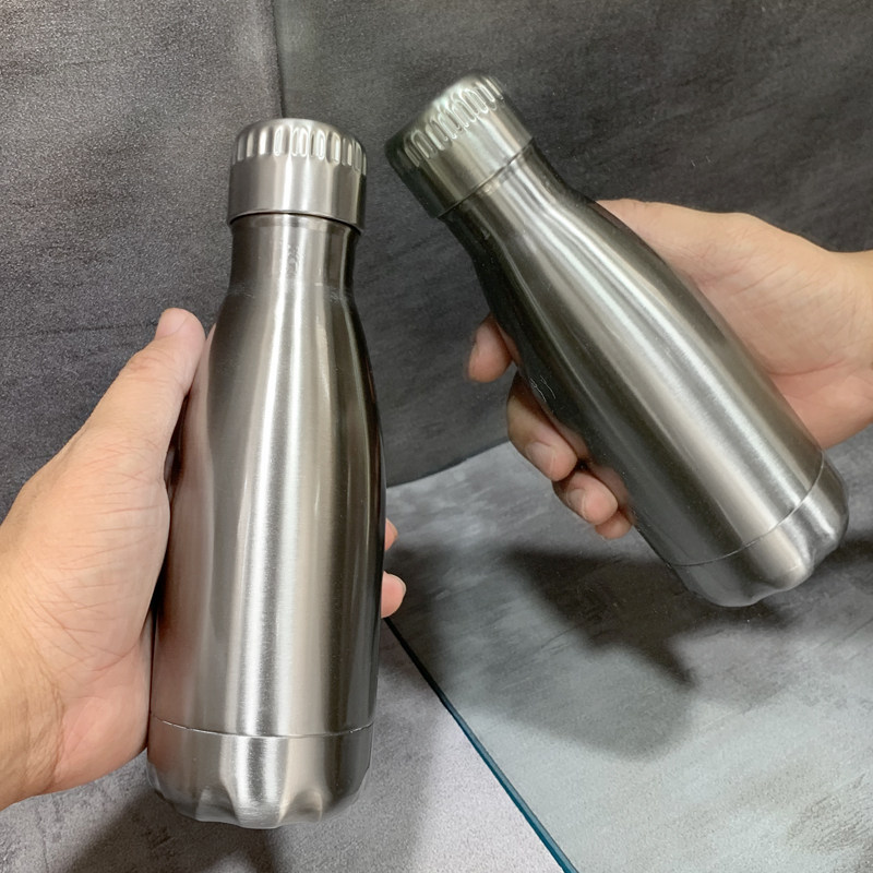 双层不锈钢保温杯可乐杯304工业风ins水杯子女可爱小巧随手杯简约