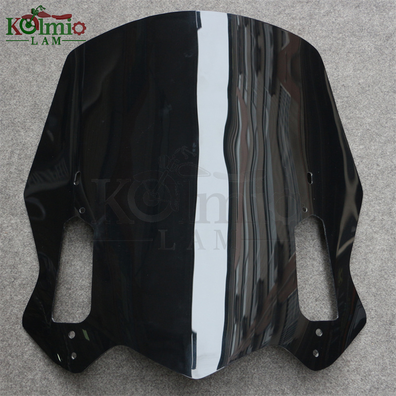 适用雅马哈TMAX530 17-19年DX/SX原车高度前挡风玻璃 导流罩 风镜