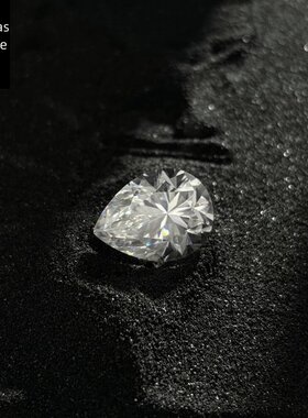 梨形13x18mmD色超白VVS1净度过钻笔有证书腰码水滴形莫桑裸石首饰