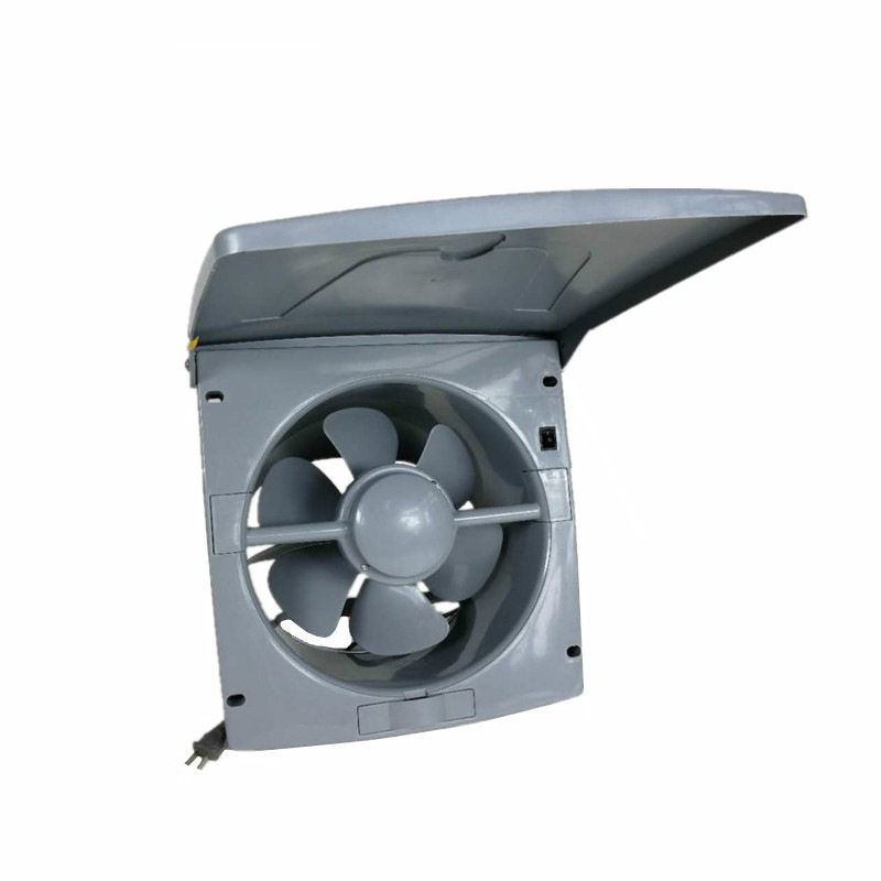 上海德旧10寸翻盖排油烟风扇通用厨房家用换气排气扇易拆洗油烟机