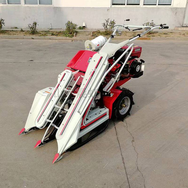 小型割倒打捆一体机 手推式柴油打捆机 多功能水稻打捆机