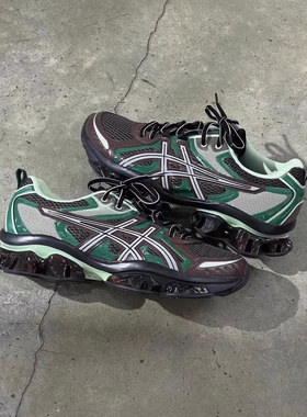 普款 棕绿色绿野仙踪 拼色果冻底 减震透气低帮复古百搭休闲鞋