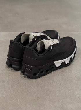 2025年新款 黑白熊猫 虎鲸 黑色厚底鞋男 减震防滑 休闲鞋徒步鞋