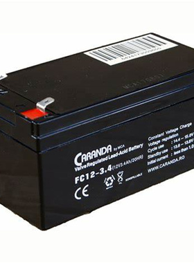 CARANDA蓄电池 FC12-3.4 12V3.4AH/20HR 免维护可充电电池