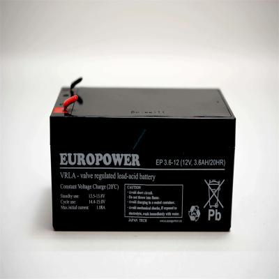 EUROPOWER蓄电池EP3.6-1212V3.