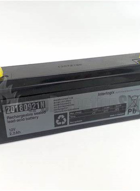 INTERLOGIX蓄电池 BS122N 12V2.2AH 免维护可充电铅酸电池