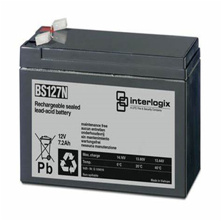 免维护可充电电池 12V7.2AH interlogix蓄电池 BS127N