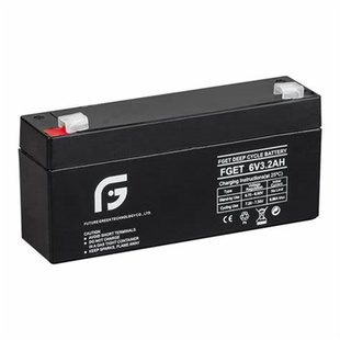 FGET蓄电池FGET6V3.2AH免维护可充电铅酸电池