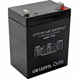 12V2.9AH免维护可充电铅酸电池 1229 universal battery蓄电池