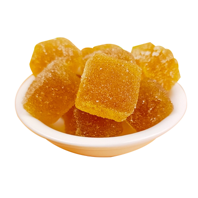 网红休闲风味果糕软糖果陈皮山楂薏仁软糖荷叶茯苓软糖小零食品