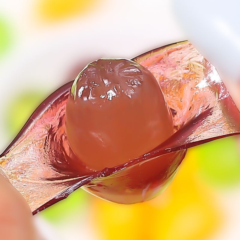 剥皮糖混合夹心水果味软糖趣味创意糖果休闲零食儿童独立包装批发
