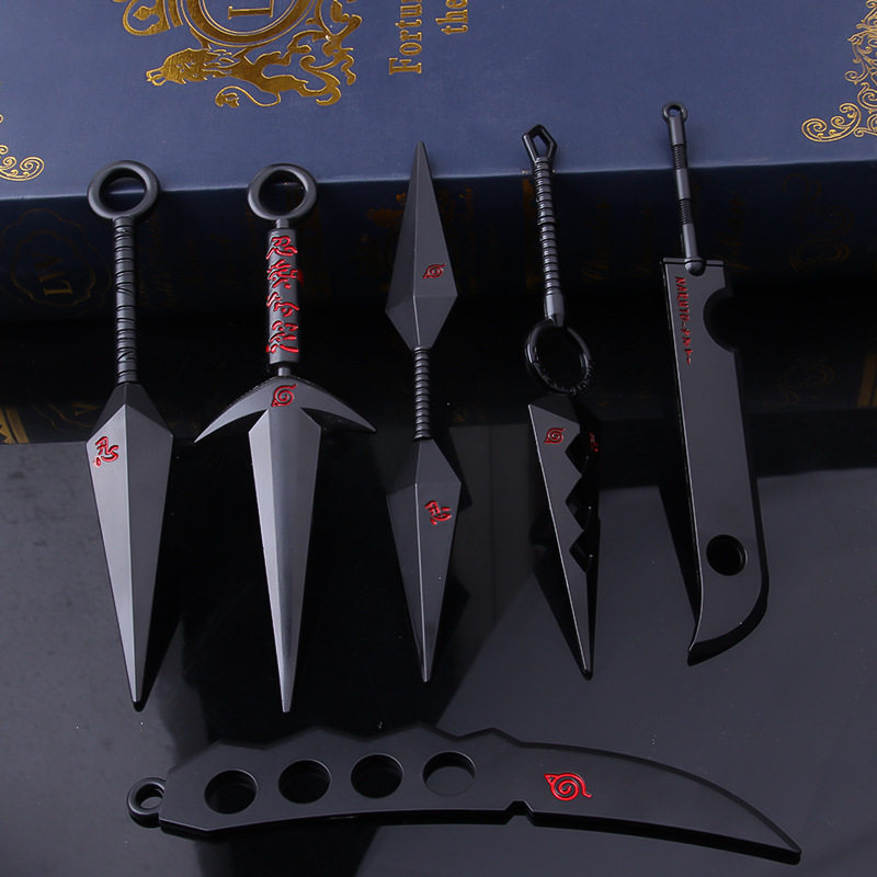 火影忍者十大名刀斩首大刀鬼鲛雷牙忍刀七人众武器模型周边玩具