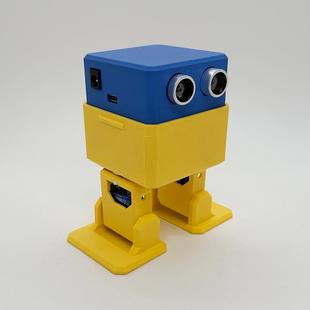 DIY3D打印OTTO机器人开源图形化编程3D打印STEAM创客充电