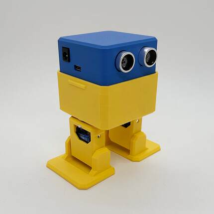 DIY3D打印OTTO机器人开源图形化编程3D打印STEAM创客充电