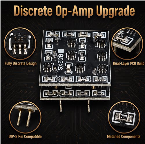 OPHDAMSX52B甲类分立元件双运放