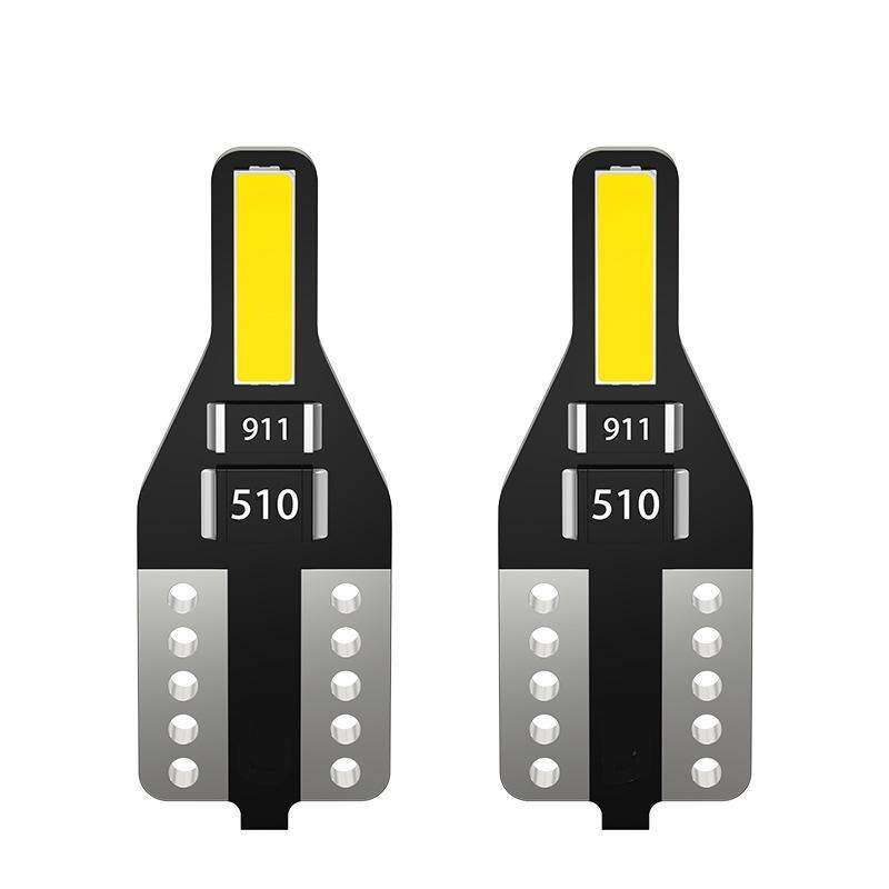 汽车改装LED灯t10 8 5730SMD示宽灯牌照灯行车灯pc板解码日行灯