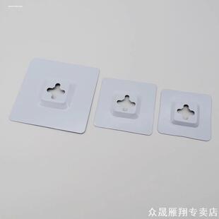 黏贴方形玻璃吸盘挂片五金件砖壁吸盘家具五金影楼方形贴片照片