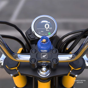 适用CB190车配件电门锁盖异兽气瓶三阳川崎豪爵AFR125车改装幼兽