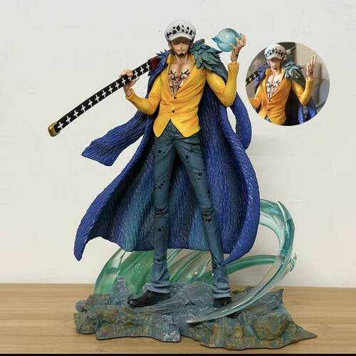 海贼王GK雕像二次元手办摆件 AS 罗战斗服替换手动漫手办模型