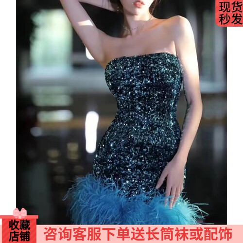 2022年秋季新款法式性感裙子女