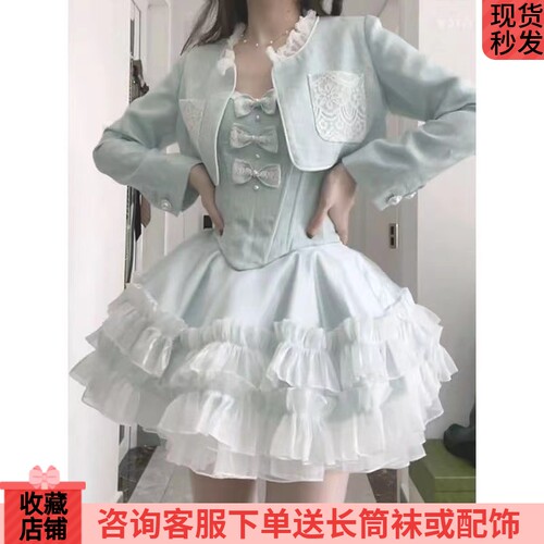 一字领连衣裙收腰蓬蓬裙