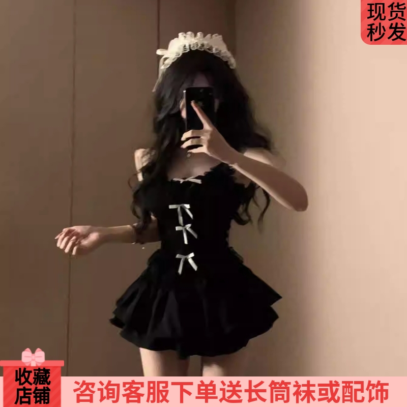 辣妹收腰显瘦蓬蓬公主短裙