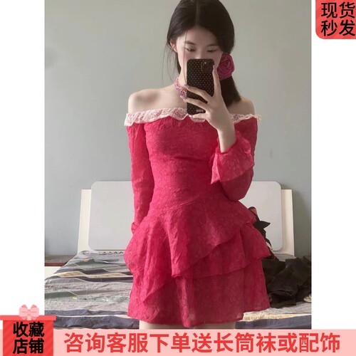 连衣裙甜辣纯欲ins风短裙