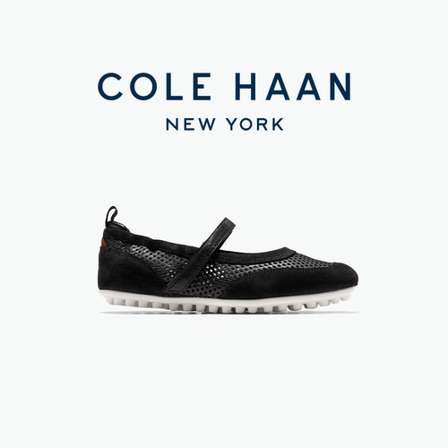 Cole Haan/歌涵新款休闲网面鞋一脚蹬懒人鞋平底浅口单鞋女W36385
