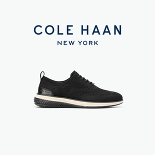 Haan 25春夏男鞋 Cole 歌涵 男C40490 牛津鞋 针织网面透气休闲鞋