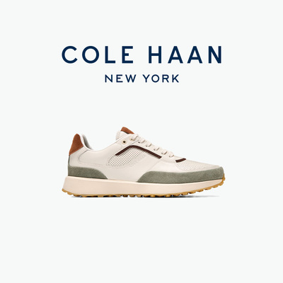 Cole Haan/歌涵 男士复古运动鞋 新品拼接减震休闲运动鞋C42457