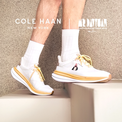 【大卫猿联名款】Cole Haan休闲鞋男鞋轻盈透气运动跑步鞋C46110