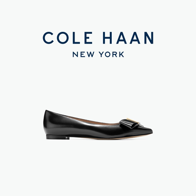 Cole Haan/歌涵 新款女士单鞋 羊皮革平底尖头浅口单鞋W33773