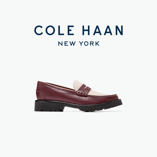 Cole Haan/歌涵 女士乐福鞋 25新款皮革一脚蹬小皮鞋单鞋W34281