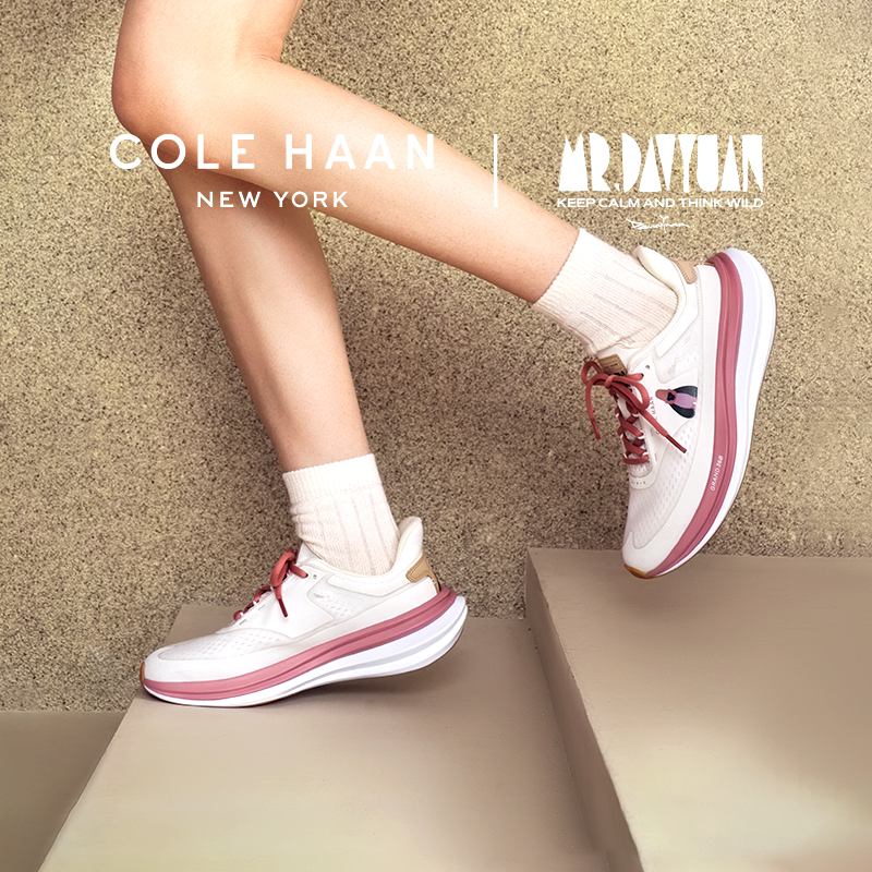 【大卫猿联名款】Cole Haan休闲鞋女鞋轻盈透气运动跑步鞋W37925