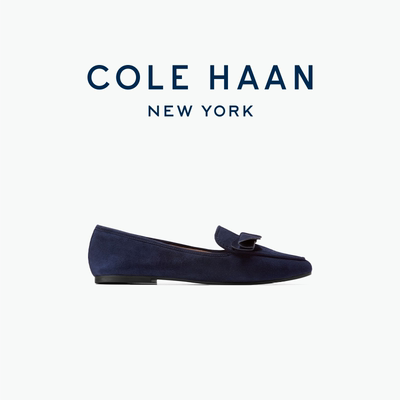 Cole Haan/歌涵 25女鞋乐福鞋 一脚蹬透气休闲平底鞋单鞋W34057