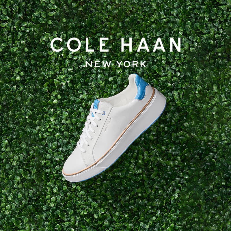 Cole Haan/歌涵新款女鞋休闲鞋时尚轻盈运动鞋板鞋小白鞋女W35250