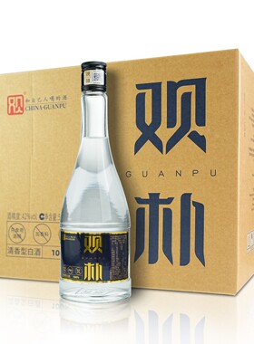 观朴酒.伍吕梁12瓶/箱固态无添加