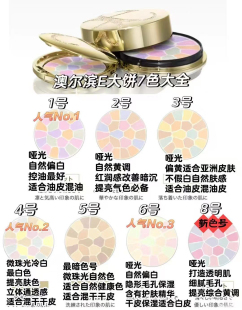 日本本土版ALBION澳尔滨e大饼1468号色家庭装替芯便携装定装散粉