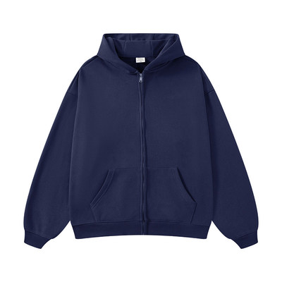 张起灵同款cos服重磅连帽卫衣男春秋款ins潮牌外套黑武士拉链开衫